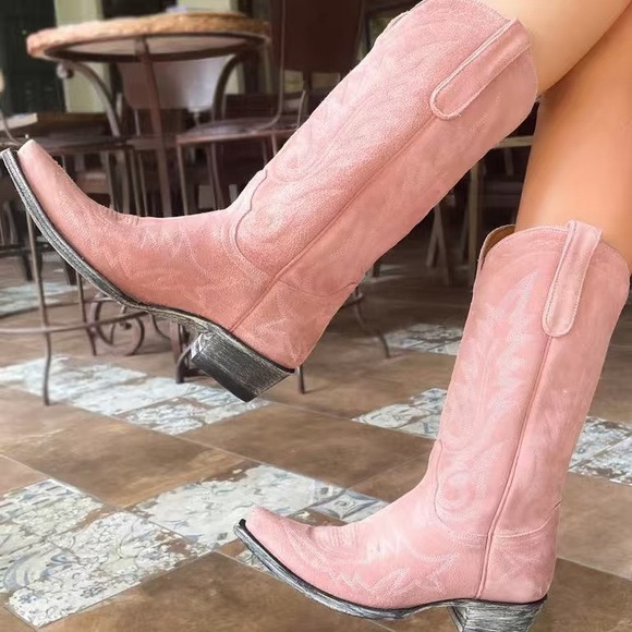 Old Gringo Blush Heeled Boots